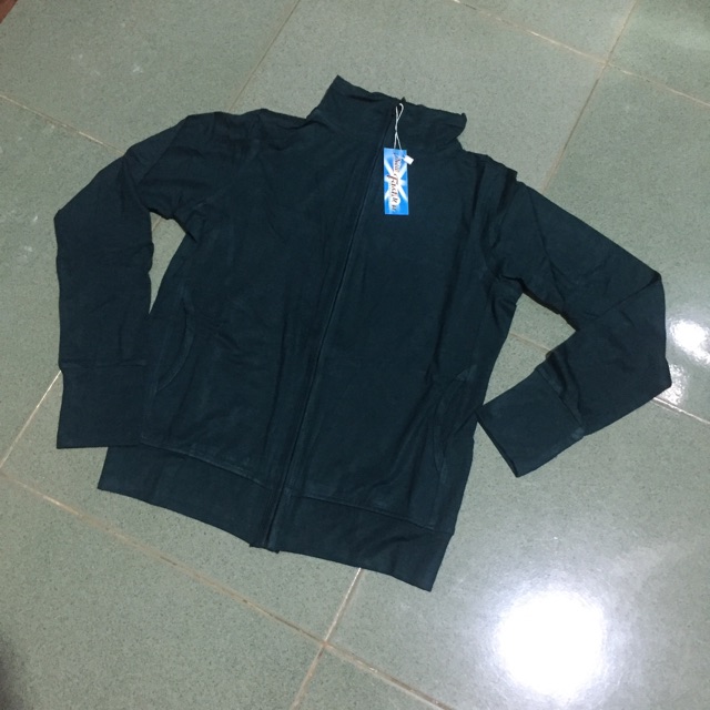 Áo khoác thun lạnh không mũ size nhỏ-2 | BigBuy360 - bigbuy360.vn