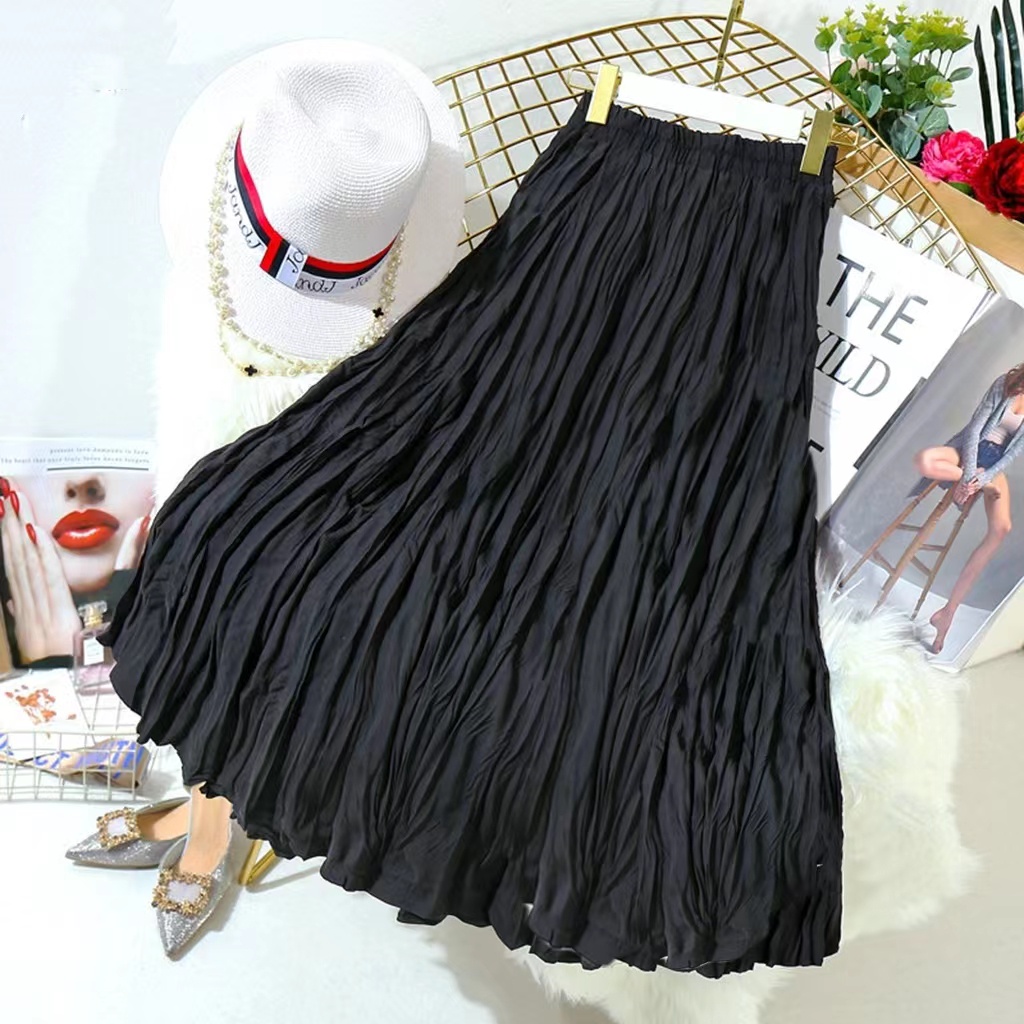 Chân váy BH xếp nếp thời trang mới 2022 cho nữ