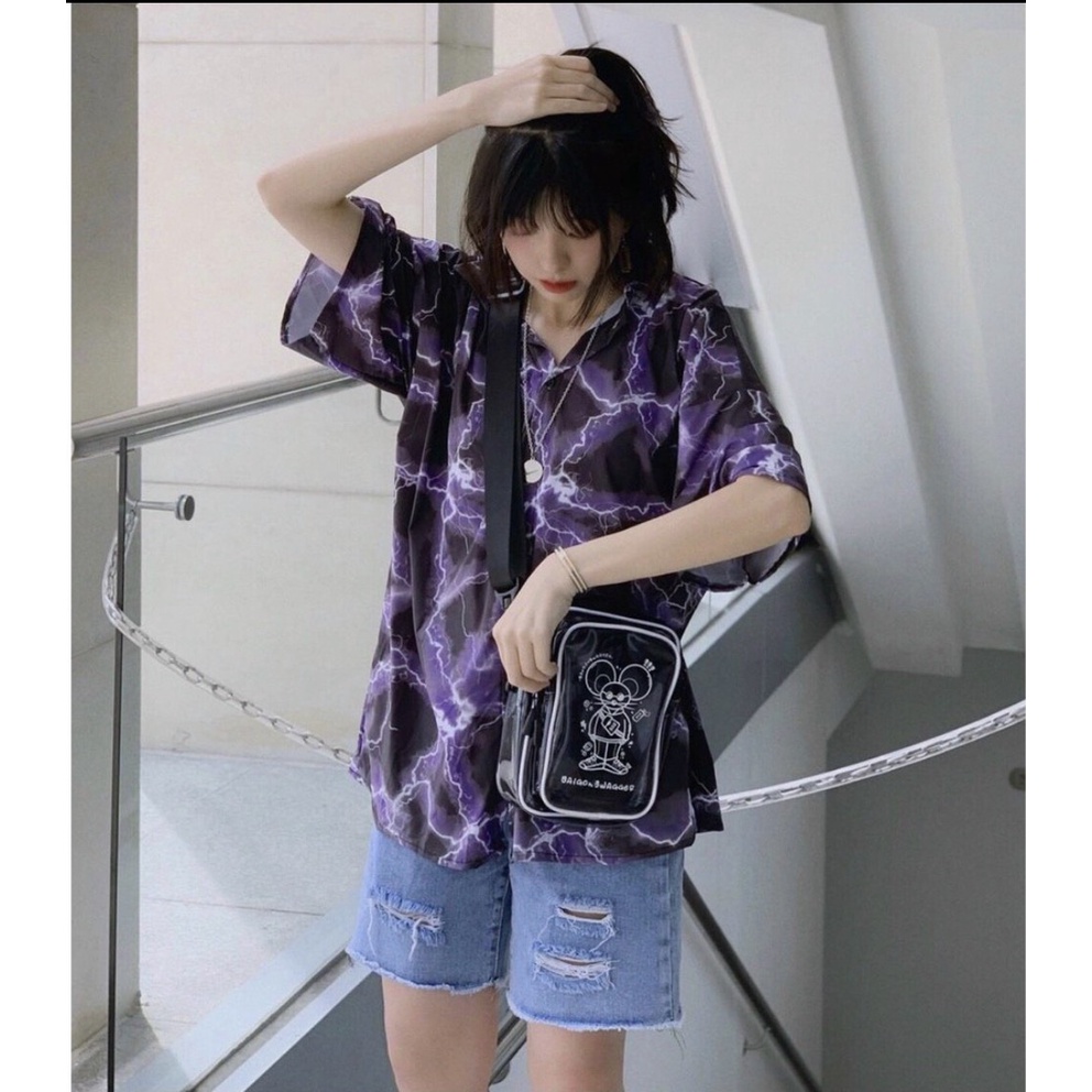 Túi Đeo Chéo Hình Chuột Mickey Dành Cho Nam Nữ Bun shop20
