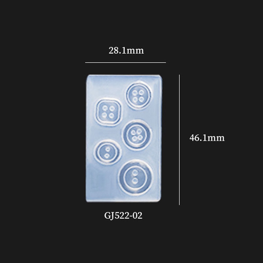 Khuôn Silicone Tự Trang Trí Móng Tay Kiểu Retro