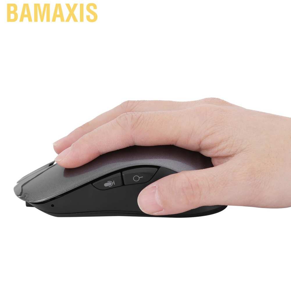 Bamaxis Wireless Mouse Intelligent Voice Translation Rechargeable Laptop Computer Universal V8