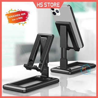 Giá Đỡ Điện Thoại, iPad, Khung Gấp Gọn,Góc Xoay Linh Hoạt,Hỗ Trợ Làm Việc, Livestream Thiết kế nhỏ gọn, dễ dàng gấp gọn