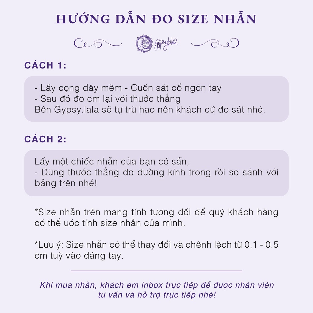 Nhẫn vương miệng đá Ánh Trăng SP001717 Gypsy.lala