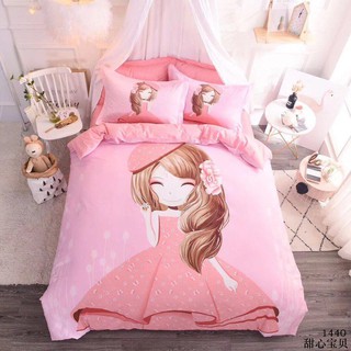 Set chăn ga gối cotton 3D