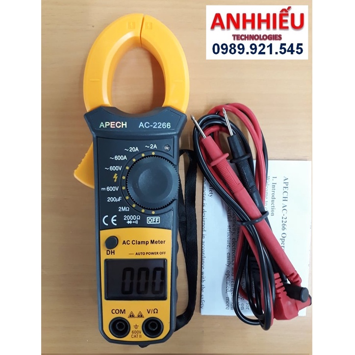 Apech AC-2266 ampe kìm đo dòng điện ac APECH AC 2266