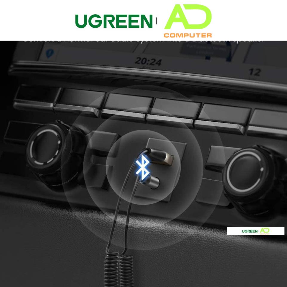 Bộ thu Bluetooth 5.0 tích hợp mic đàm thoại UGREEN CM309 70601