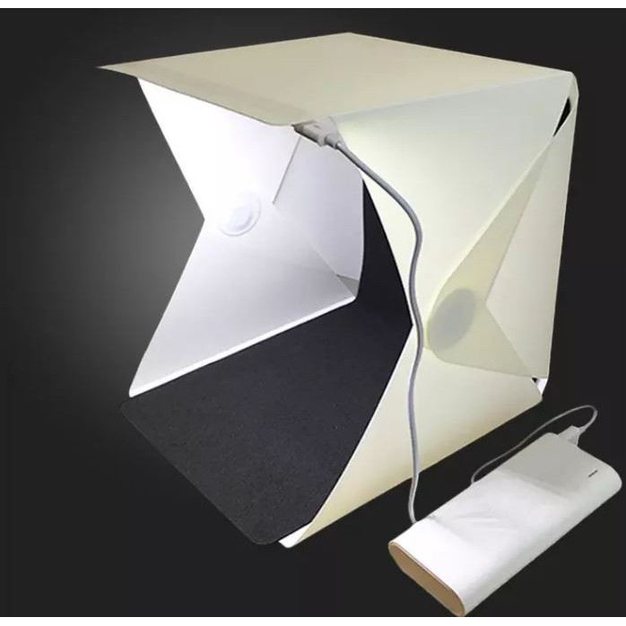 HỘP ĐÈN LED CHỤP HÌNH SẢN PHẨM, dụng cụ chụp ảnh hàng hóa đăng bán online, led lighting box for product photograph