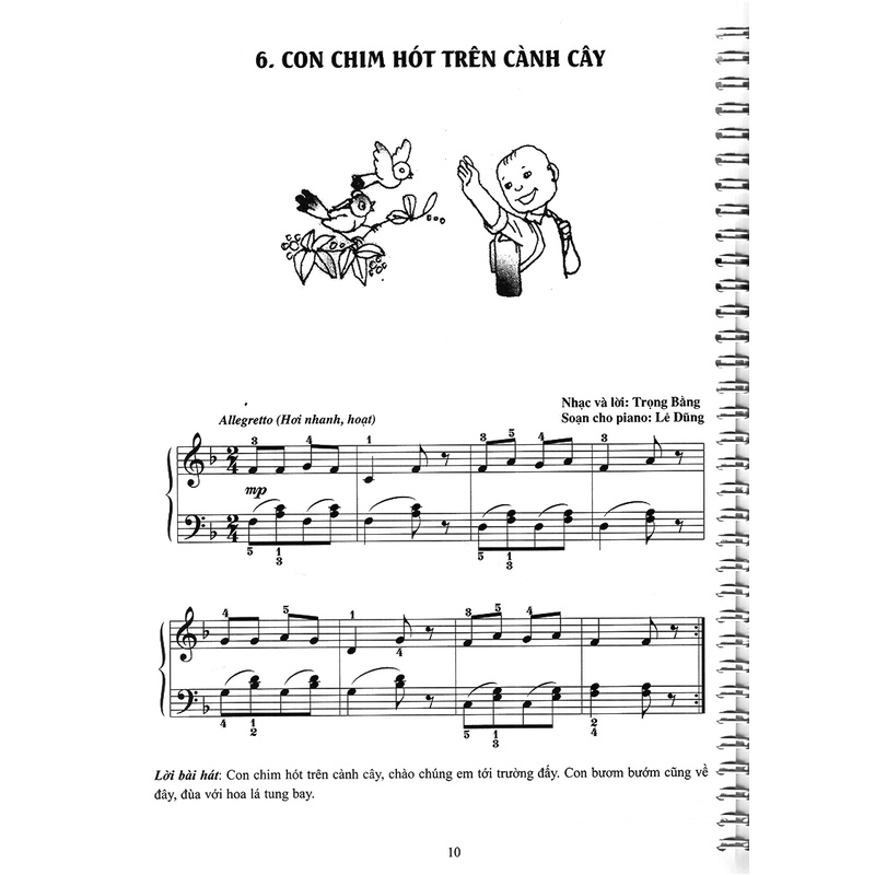 Sách Piano Cho Thiếu Nhi Tập 2 - 220 Tiểu Phẩm Nổi Tiếng - Kèm CD