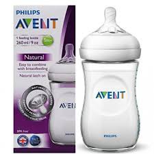 SẢN XUẤT TẠI ANH❤️𝑭𝑹𝑬𝑬𝑺𝑯𝑰𝑷❤️Bình sữa Philips Avent Natural 260ml❤️Bình sữa Avent cổ rộng❤️