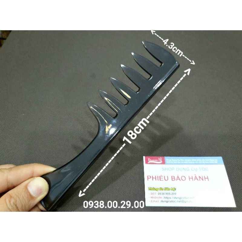 Lược Tạo Kiểu Afro Pick Mẫu Số 1, Lược Chải Tóc Tạo Kiểu Trifecta.(Ảnh thật)