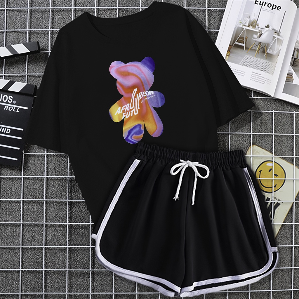 Sét bộ dễ thương in hình cực cute 06