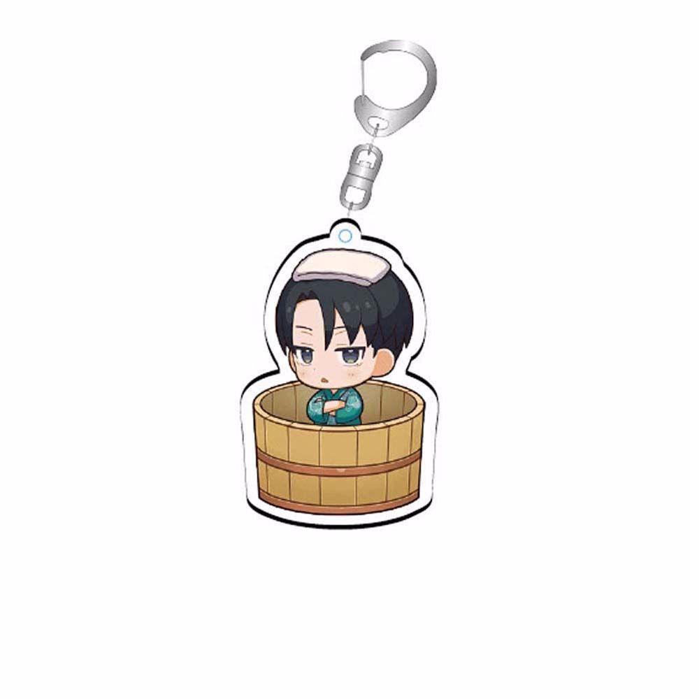 Aaron1 Móc Khóa Hình Attack on Titan Bằng Acrylic