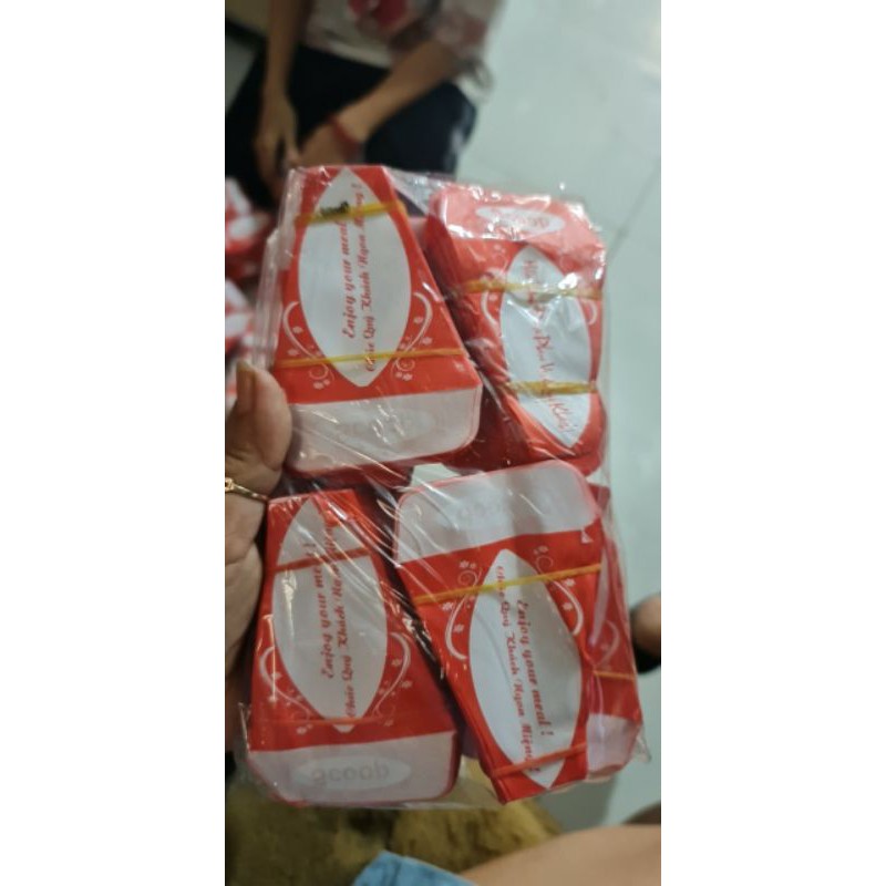 Lốc 100 giấy bao muỗng