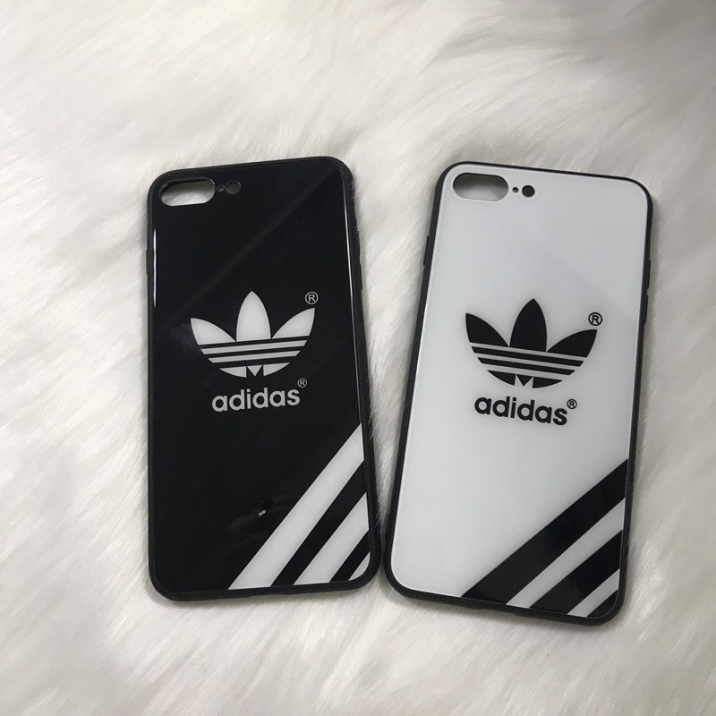 Ốp điện thoại adidas Lưng kính dành cho 11 7 8 Plus 6 6s Plus X Xr Xs Max 11pro Max Se 2020/12promax