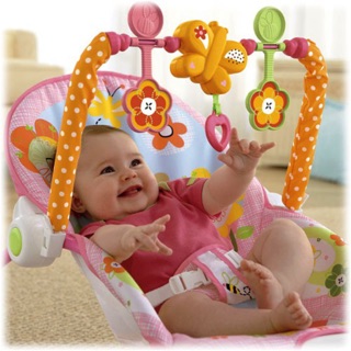 Ghế rung Fisher-Price BJL39 Rainforest Friends Infant-to-Toddler Rocker Chính Hãng