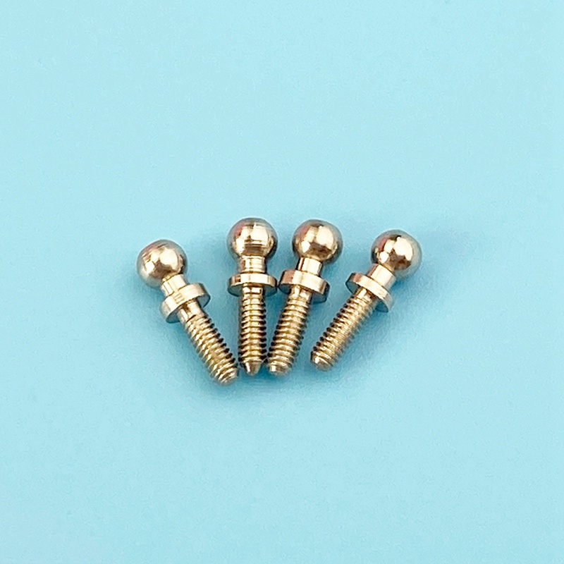 Bộ 4 Ốc Vít Đầu Bi Kim Loại K989-10 Cho Wltoys K969 K979 K989 K999 P929 P939 284131 Xe Hơi Điều Khiển Từ Xa 1 / 28 Kèm Phụ Kiện