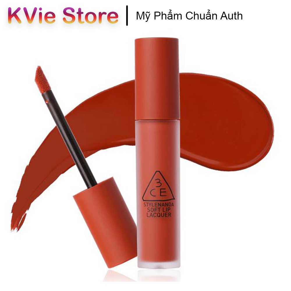 Son Kem 3CE Soft Lip Lacquer – Null Set Chính Hãng Hàn Quốc