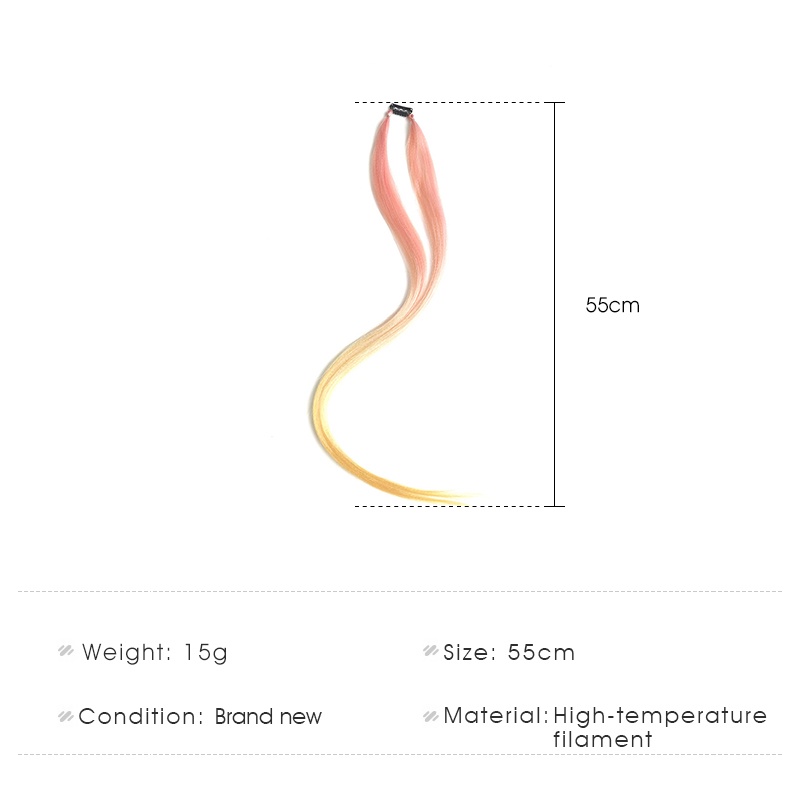 Tóc giả bện phong cách hiphop thời trang cá tính cho nữ