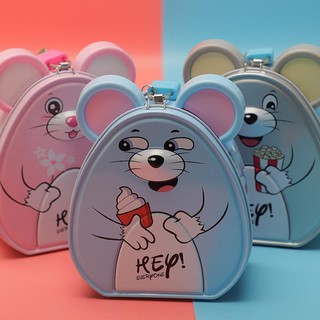 Hộp Két Sắt Mini Hình Chú Chuột Tiết Kiệm Tiền Mẫu Mới Có Khóa Quà Tặng Đáng Yêu Cho Bé