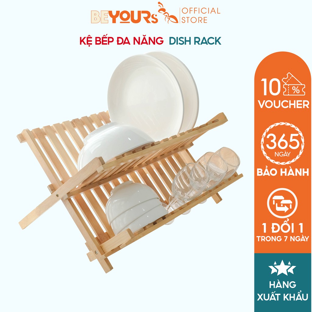 Kệ Để Chén Đĩa BEYOURs Dish Rack Nội Thất Kiểu Hàn Lắp Ráp