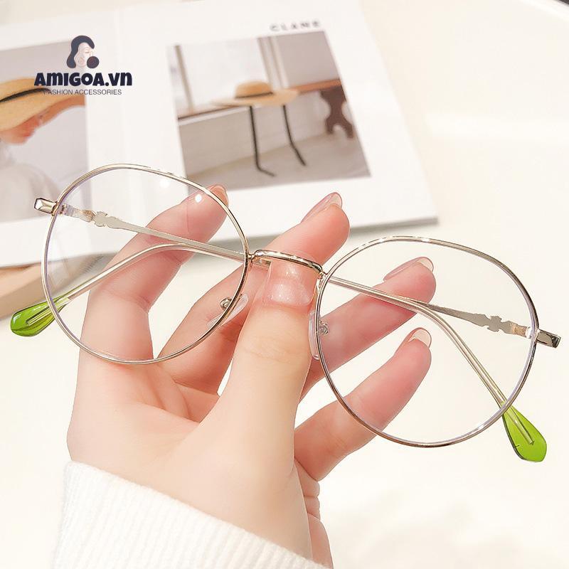 ✨✨Mắt Kính Gọng Tròn Bằng Kim Loại Chống Bức Xạ Cho Nam & Nữ
