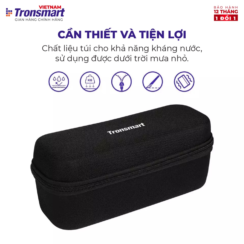 Túi đựng loa Tronsmart Element Mega Chống bụi kèm quai xách - Hàng phân phối chính hãng