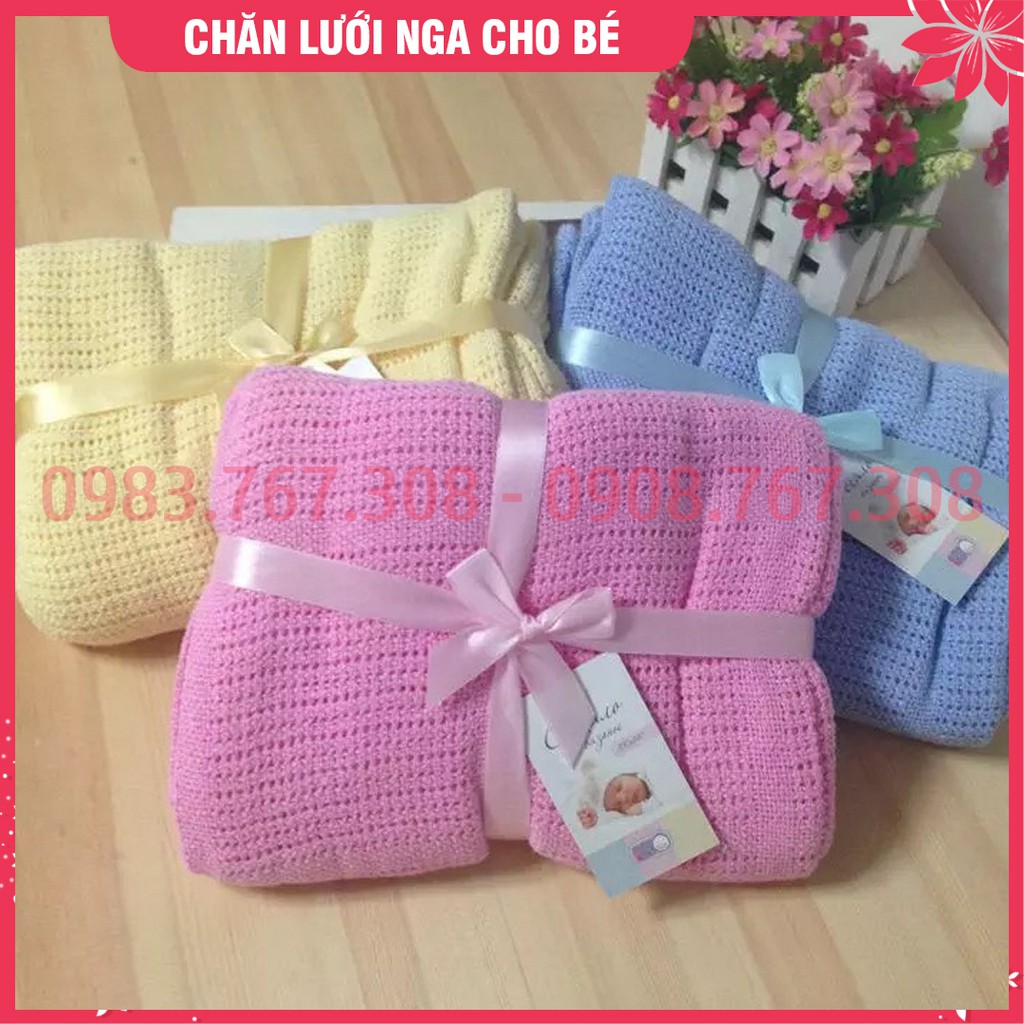 Chăn Lưới Nga Chống Ngạt Cho Bé Mềm Mại - 90 x 102 cm - BTT00622