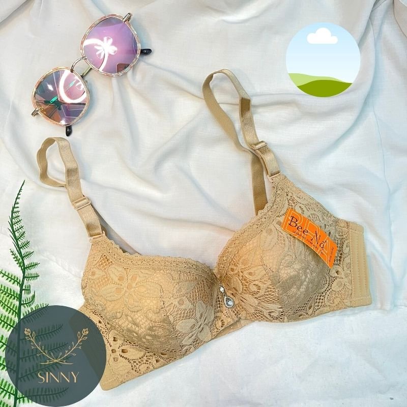 Áo ngực Thái Lan không mút, áo lót có gọng nâng big size, nội y cúp C Be Ná 3073, Sinny