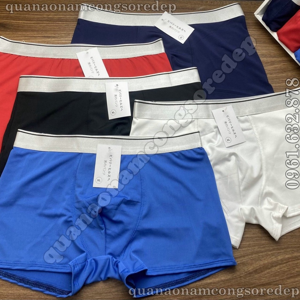[GIÁ RẺ] quần sịp đùi nam TRƠN , màu sắc đơn giản , dễ mặc chất liệu thun lạnh , co giãn 4 chiều, thoáng mát