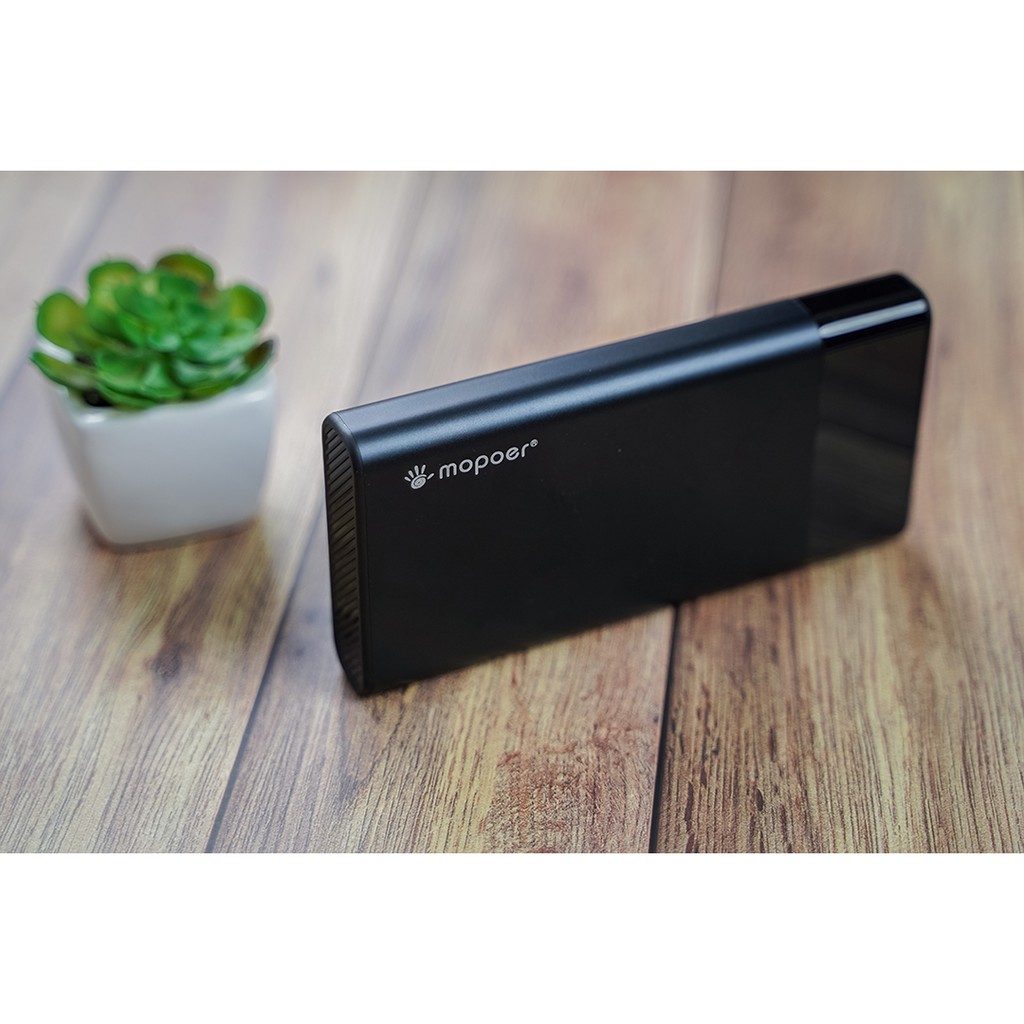 Pin dự phòng Mopoer 20.000mAh hỗ trợ Vooc 3.0/ Dash/ QuickCharge 3.0/ SuperCharge cho OPPO/ Realme/OnePlus/ Huawei/