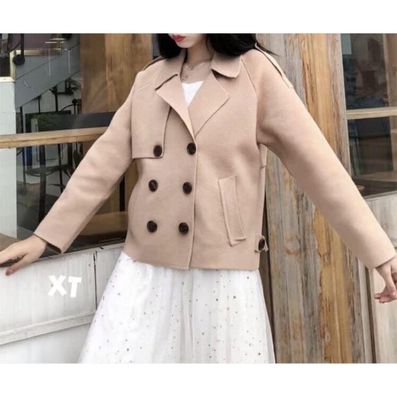 [Mã WARUN27 giảm 12k đơn 99k] Áo dạ len cổ vest mẫu mới siê | BigBuy360 - bigbuy360.vn