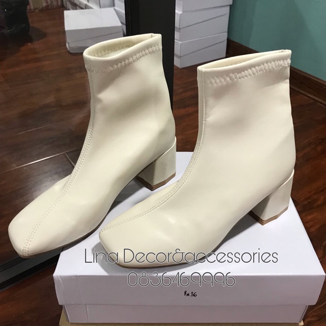 [ CÓ SẴN ] Boot da mũi vuông hàng Quảng Châu fullbox ( ảnh thật ở cuối ) | BigBuy360 - bigbuy360.vn