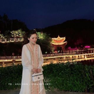 ĐẦM MAXI VIỀN THỔ CẨM THÊU