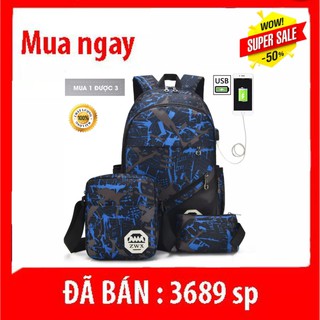 COMBO BALO 3 MÓN [ DẠ QUANG - CHỐNG NƯỚC ] BALOXYZ