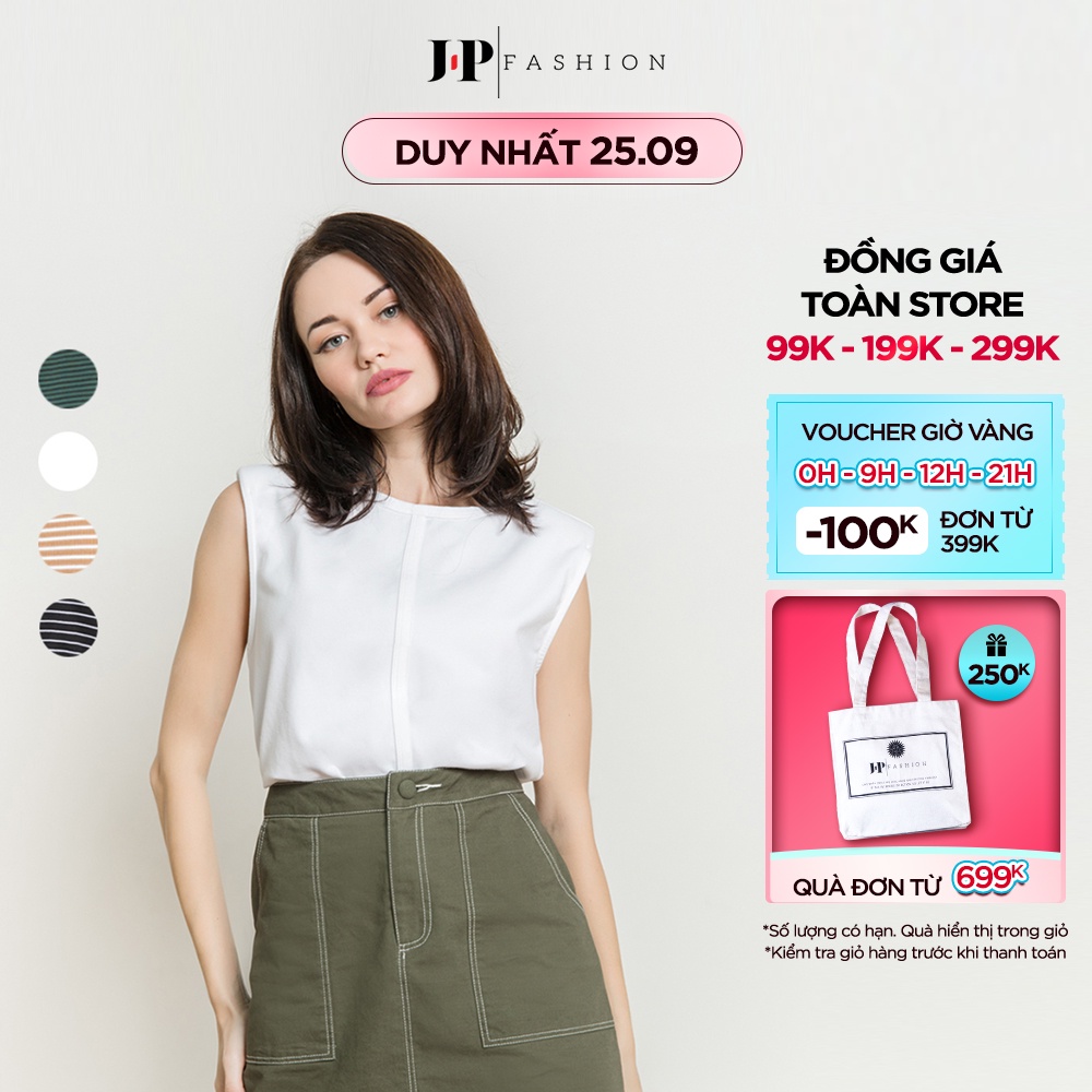 Áo thun nữ sát nách J-P Fashion 10206002
