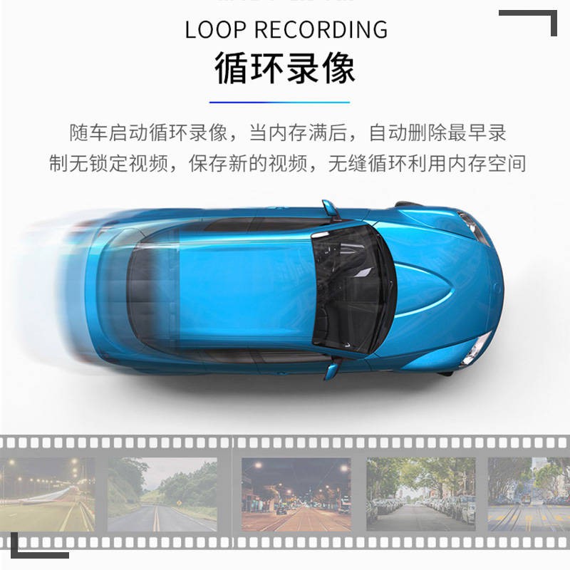 Máy ghi âm lái xe hiện đại Hàn Quốc, cú đánh đôi trước và sau, HD, tầm nhìn ban đêm, với sự đảo ngược, hình ảnh, với máy | BigBuy360 - bigbuy360.vn