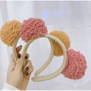Băng đô turban tai gấu Hàn Quốc