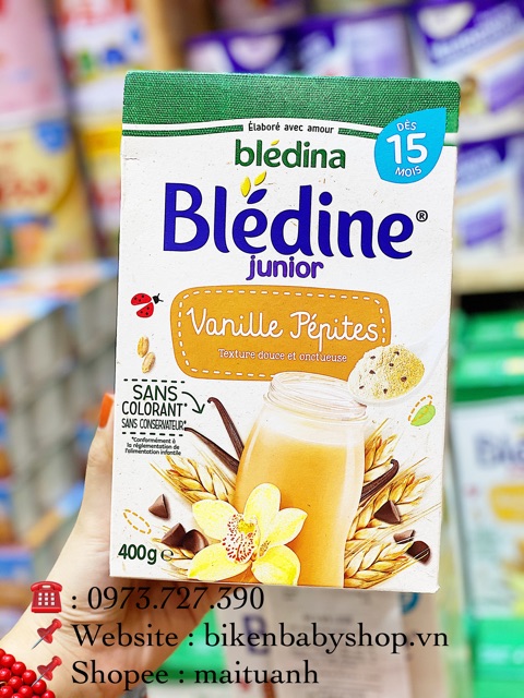 BỘT LẮC SỮA BLEDINA MẪU MỚI 2020 DẠNG GÓI 250- 400GR DATE 2022