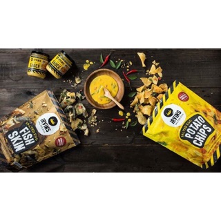 Da cá trứng muối thương hiệu Irvans , đến từ Sing