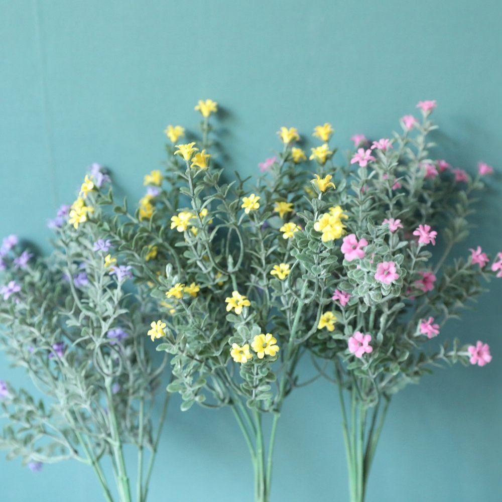 IVORY Cây Gypsophila Nhân Tạo Dùng Trang Trí Phòng Ngủ / Tiệc Cưới