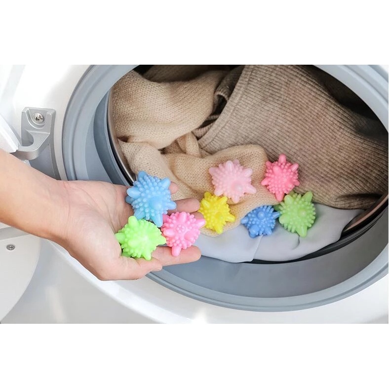 Bóng giặt đồ ma thuật hình sao biển bằng PVC có thể tái sử dụng an toàn cho môi trường