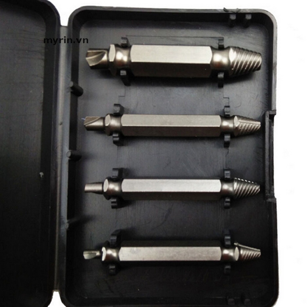 Set 4 Dụng Cụ Tháo Gỡ Ốc Vít Bị Hỏng Hai Đầu Tiện Dụng