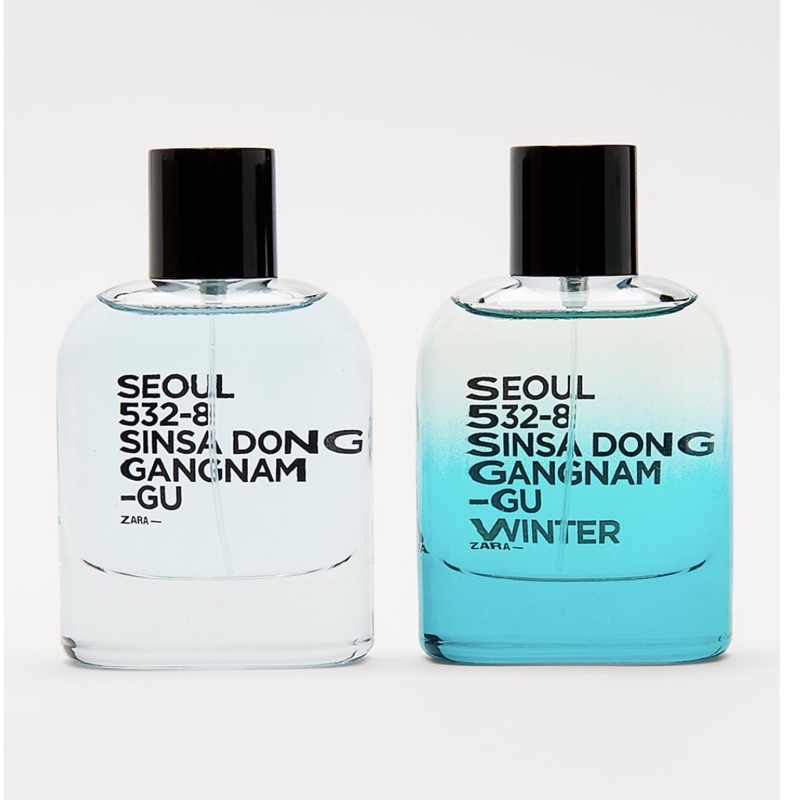 Set Nước hoa ZARA SEOUL 532-8 VÀ SEOUL 532-8 ƯINTER 100ml