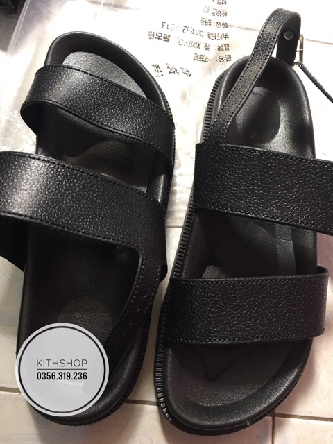 Sandal ulzzang 2 quai ngang bản to (ORDER có ảnh thật phía sau)