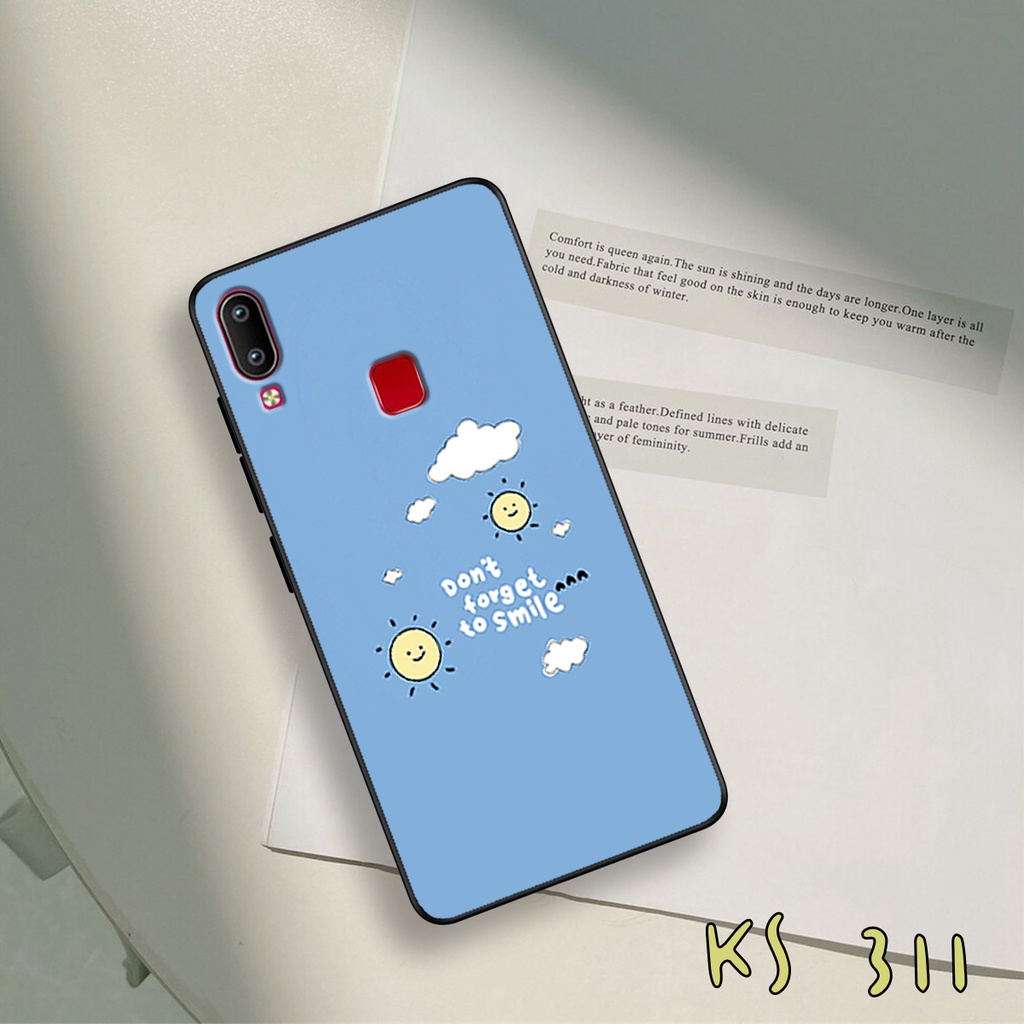 Ốp lưng Vivo Y91 - Vivo Y95 - Ốp in hình BlueSky - lưng nhám viền TPU cao cấp