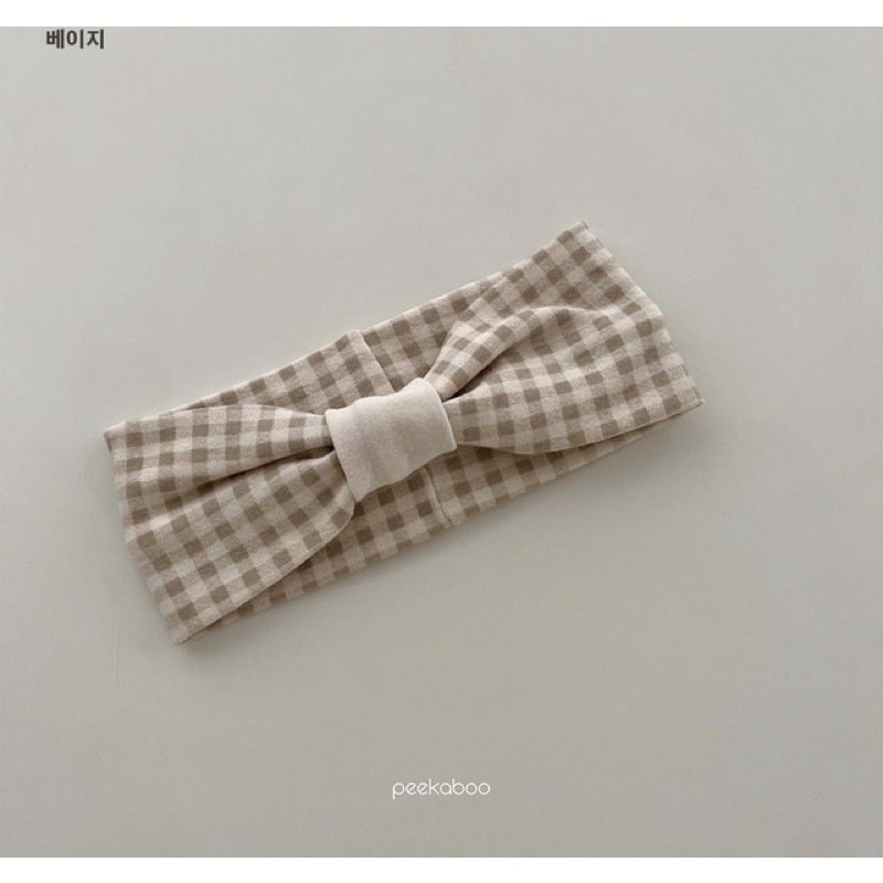 Turban kẻ PEEKABOO BST 2022