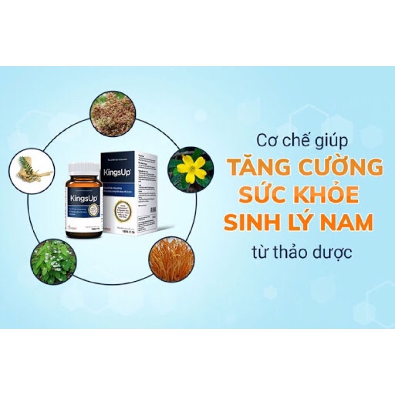 Kingsup - tăng cường sinh lý nam - Hộp 30 viên