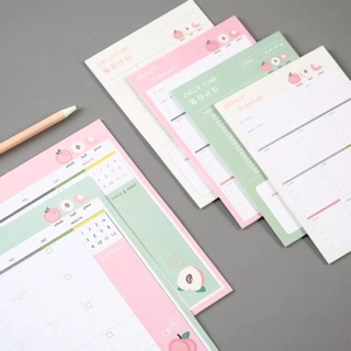 Tập note kế hoạch Planner ngày tuần tháng