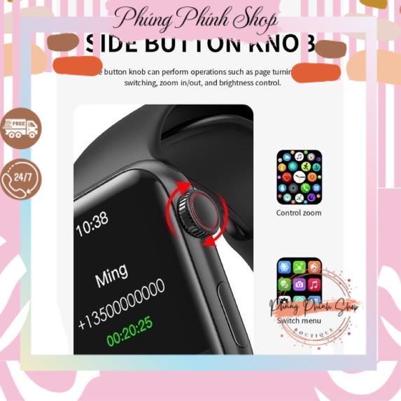 Đồng Hồ Thông Minh HW12 Kết Nối Bluetooth có Tiếng Việt, Nghe Gọi, Thay Hình Nền, Cảm Ứng Siêu Mượt Android/Iphone