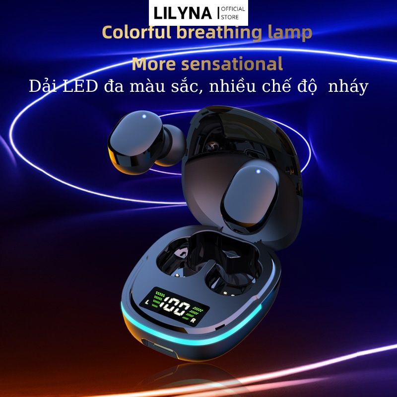 Tai Nghe Chơi Game Nhét Tai Không Dây Tws G9s Bluetooth 5.1 Loại Bỏ Tiếng Ồn